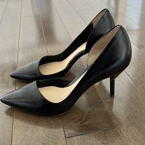 3.1 Phillip Lim Martini Pump in Black Leather